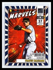 💥 2025 Donruss Diamond Marvels Travis Bazzana Cleveland Guardians RC # 8