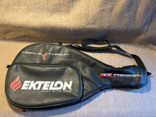 Ektelon Triple Threat Tungsten Rebel Racquetball Bag Case 23  Black Red