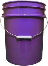 5 Gallon Bucket container, Food grade Made in USA Purple color  Pack of 1 