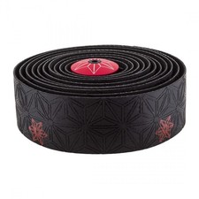 Supacaz Super Sticky Kush Galaxy Bar Tape Bike Bar Tape 2160mm Black/Red Printed