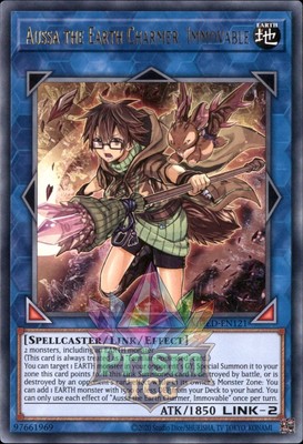 Aussa der Erdbeschwörer, Unbeweglich Rare MGED-DE121 Yugioh
