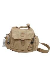 Borsa donna Kipling marrone 100% nylon tracolla