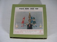 VINTAGE JAPAN CHRISTMAS PIXIE RING TREE TOP IN BOX 