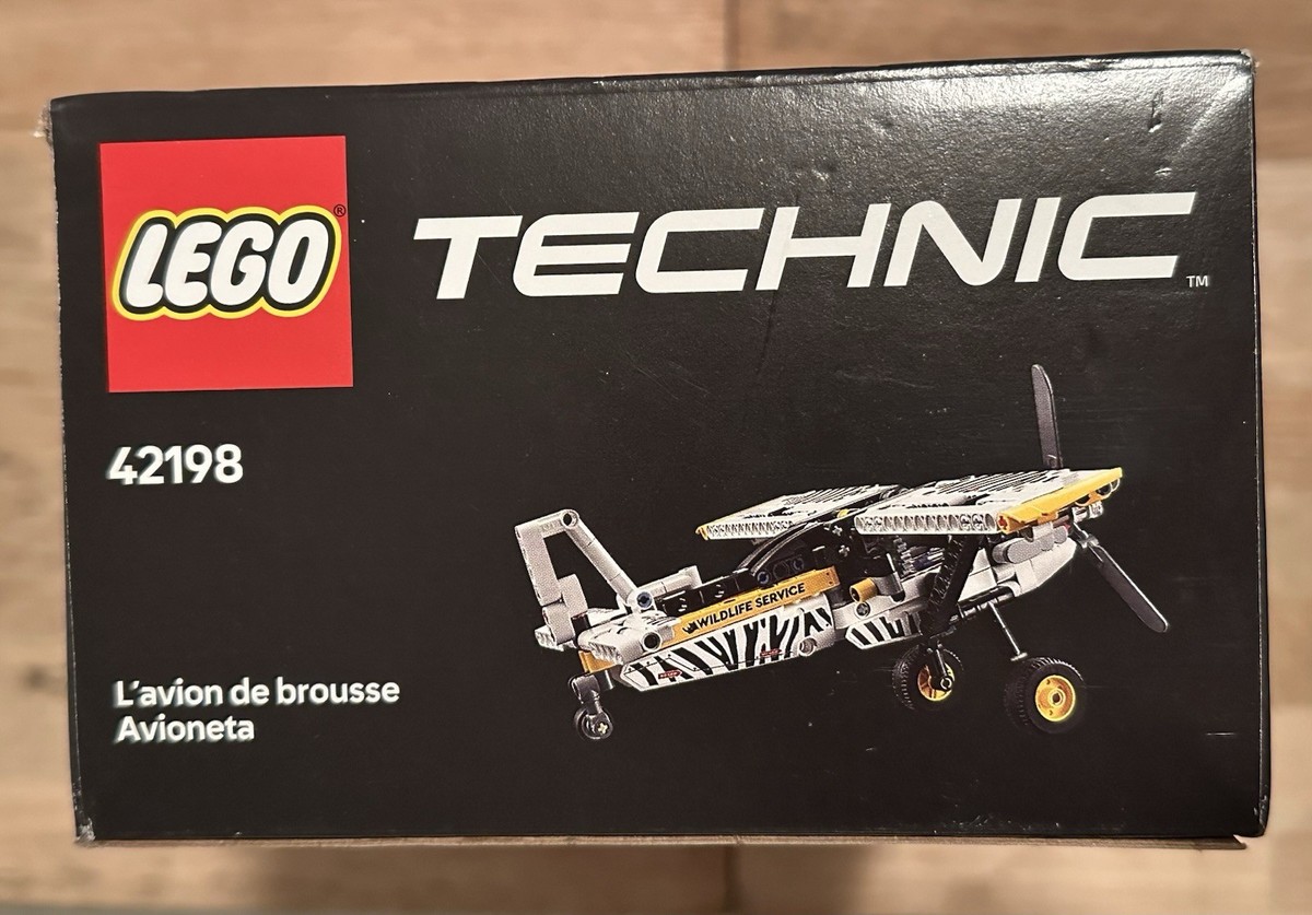 TY（感謝）/4 LEGO Technic Bush Plane, 4-Cylinder Piston Engine 42198 SEALED | eBay