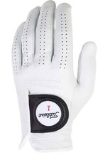 Titleist Players Men's Leather Golf Glove Pearl, Regular Left,