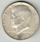 1967 Kennedy 40% Silver Half Dollar