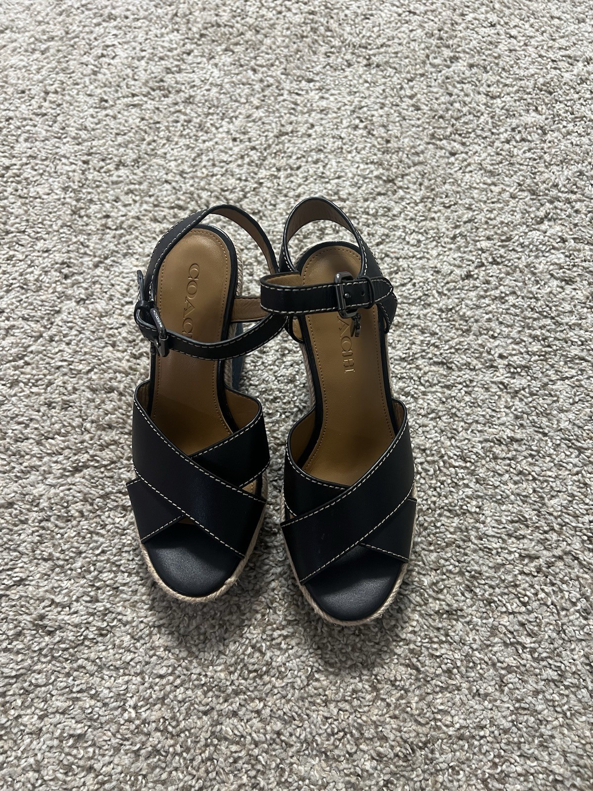 Coach Wedges Size 6-image