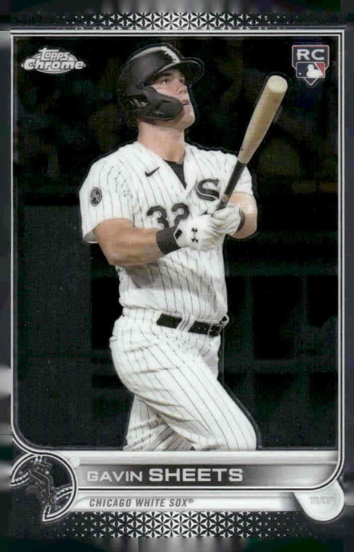 2022 Topps Chrome Sapphire Edition #12 Gavin Sheets