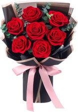 Flower Bouquet Flowers for Delivery Prime 7-Piece Preserved Roses Bouqu