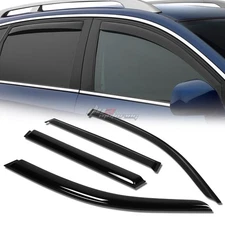 FOR 11-17 BMW X3 F25 SUV SMOKE TINT WINDOW VISOR SHADE/VENT WIND/RAIN DEFLECTOR