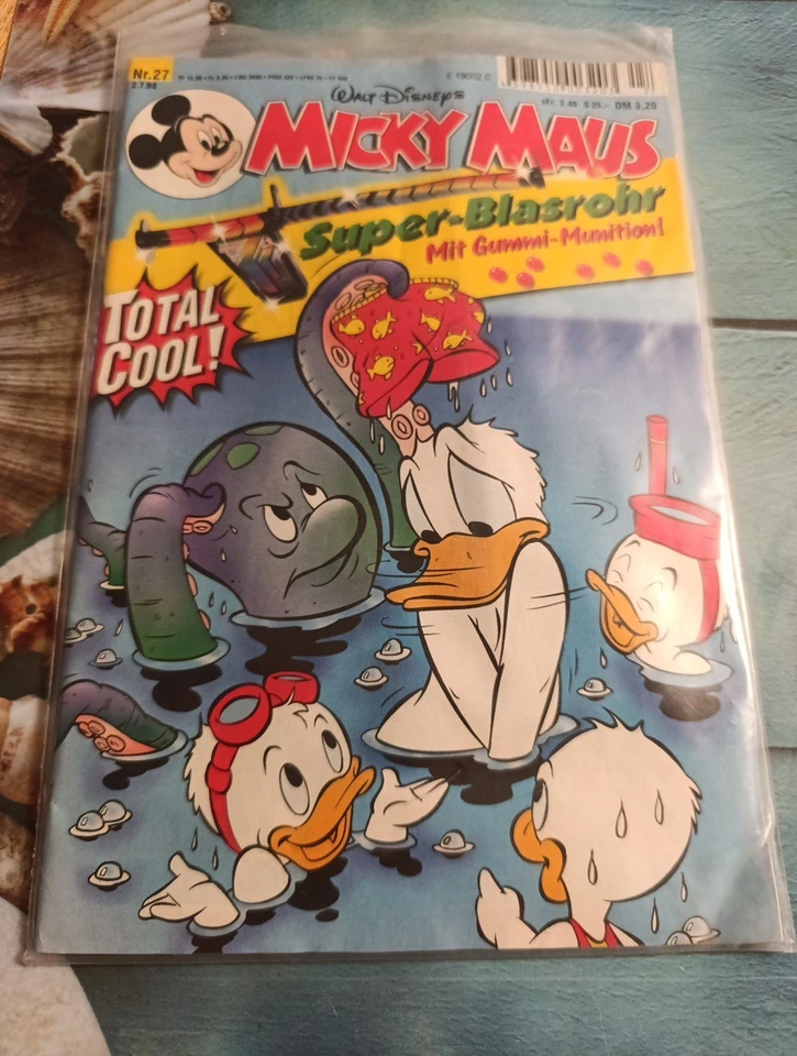 Micky Maus Heft Nr. 1 1997 27.12.1996 komplette alle Beilagen Z1 - Bild 1 von 3
