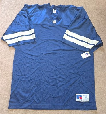 NWT Vtg Dallas Cowboys Russell Athletic Blank Authentic Pro Line NFL Jersey 52