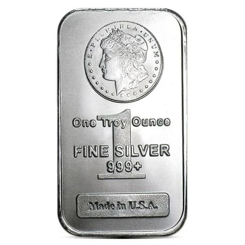 1 oz Fine Silver Bar .999 Made in USA