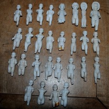Huge lot 28 antique bisque Frozen Charlotte/Charly for Artist, 0201