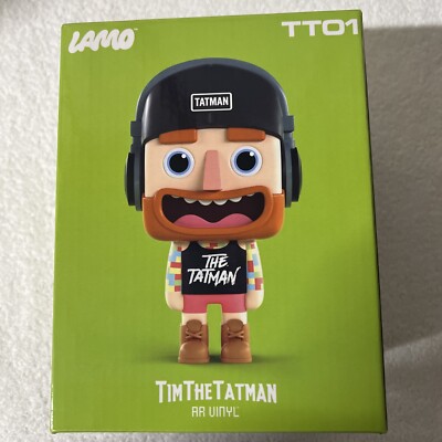 LAMO Tim The Tatman AR Vinyl Figure TT01 TimTheTatMan NIB 