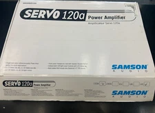 Samson Servo 120A Power Amplifier *New/Open Box* FREE SHIPPING