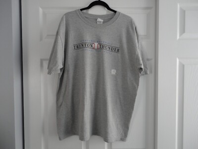 Trenton Thunder Gray T-shirt Sz XL