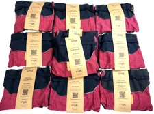 Delta One Travel Amenity Kit Mexican Artisan Designed Red (10-Pack)