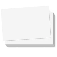 Blank 4x6 Postcard Paper 300gsm Cardstock 60 White Post Cards for Mailing
