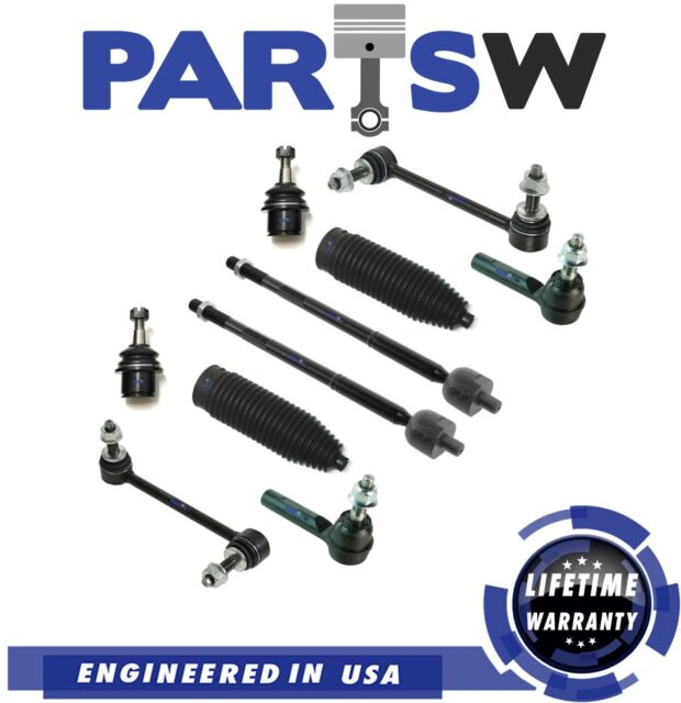 10 Pc Suspension Kit for 300 Challenger Charger Tie Rod End /& Lower Ball Joints