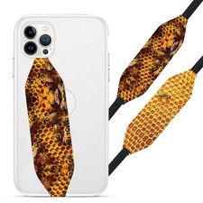 Switchbands Phone Grip for Phone Case Reversible Custom - BEES PATTERN