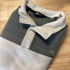Girls The North Face 1/4 Snap Fleece Pullover - XL 18 