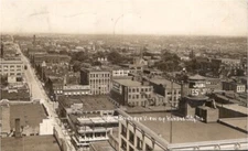 RPPC Kansas City Missouri Birds Eye View 1911 Real Photo