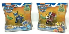Nickelodeon Paw Patrol Mighty Pups Super Paws Marshall and Chase Figures New
