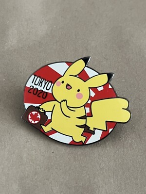 2020 Tokyo Olympic Team Canada Pichachu Pin
