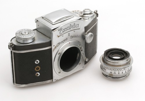 Ihagee Exakta II mit Schneider-Kreuznach Xenar 2,8/5 cm - Picture 7 of 8