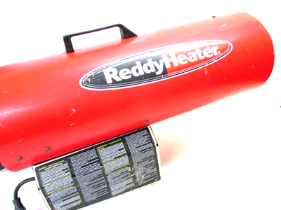 NICE! REDDY HEATER 100,000 BTU PORTABLE FORCED AIR LP PROPANE HEATER +  REGULATOR | eBay