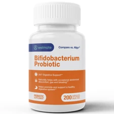 WELMATE Probiotic, Bifidobacterium, 200 Capsules Exp 02/28 (Compare to Align)