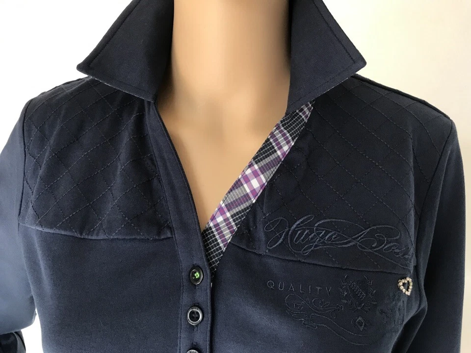 Hugo Boss Jersey Kleid Hemdkleid sportlich-elegant Gr. XL - Bild 3 von 4