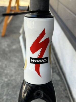 Vintage Specialized S-Works E5 Mario Cipollini Aqua & Sapone Zebra