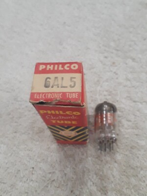 NOS Philco 6AL5 Vacuum tube