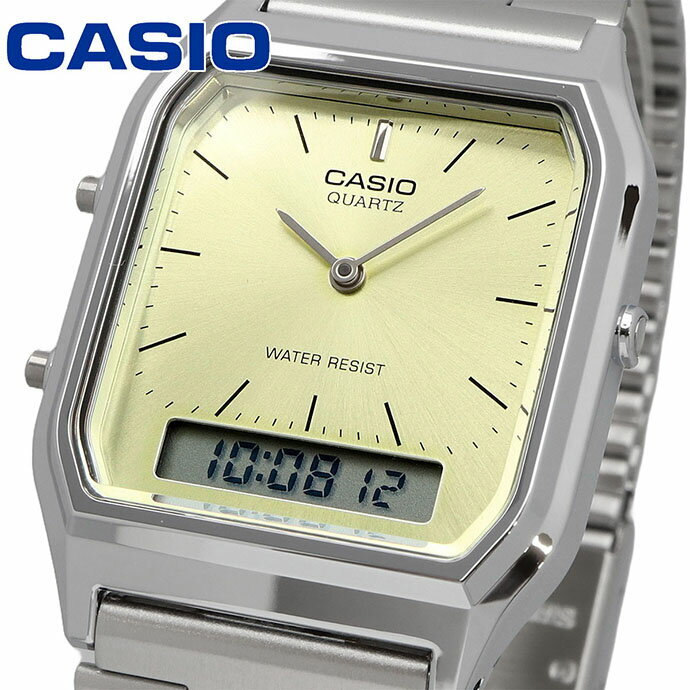 CASIO AQ-230A-9AMQY Watch Cheap Casio Ana-Digi Quartz Vintage