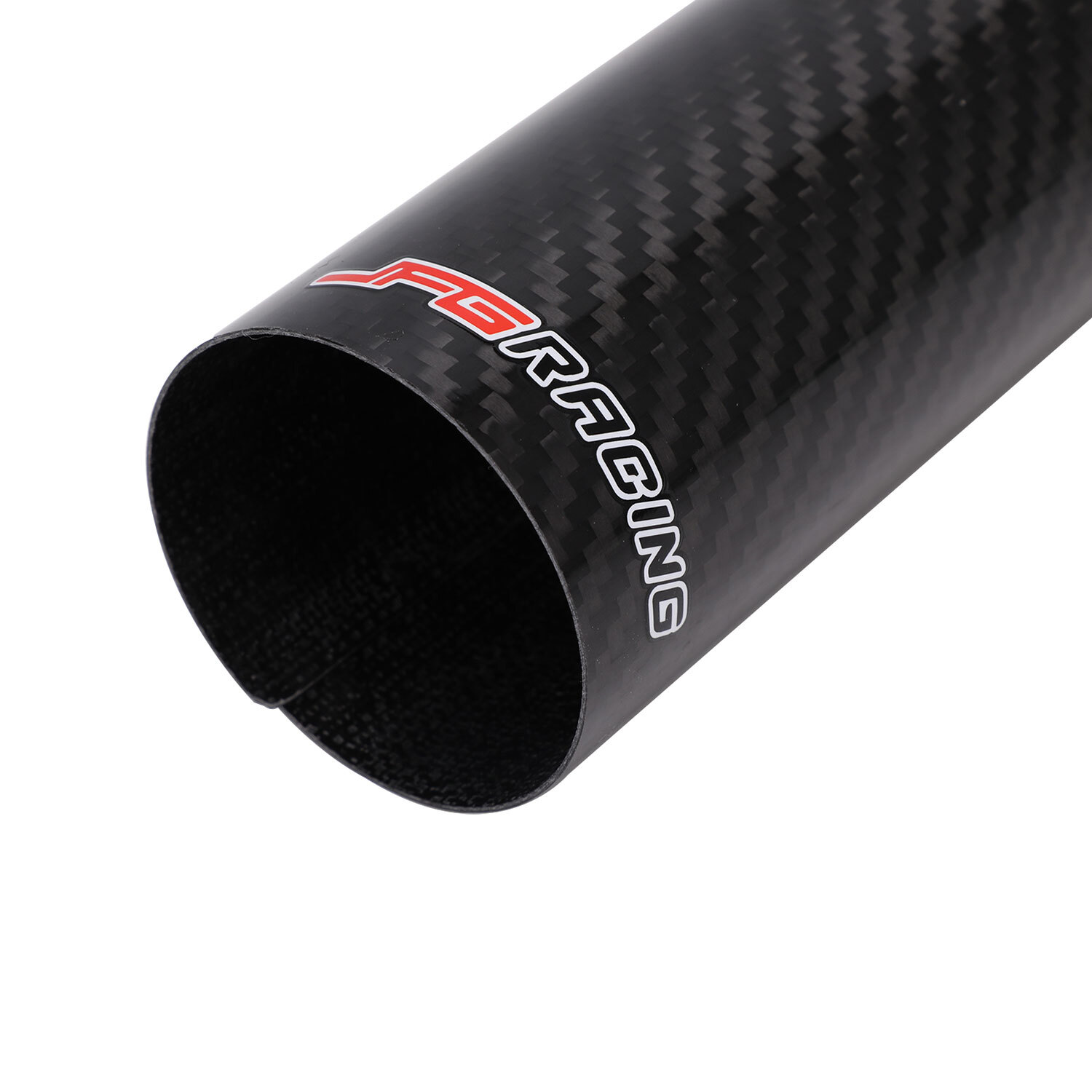 Motorcycle Front Fork Guard Protector Carbon Fiber 178MM Universal For