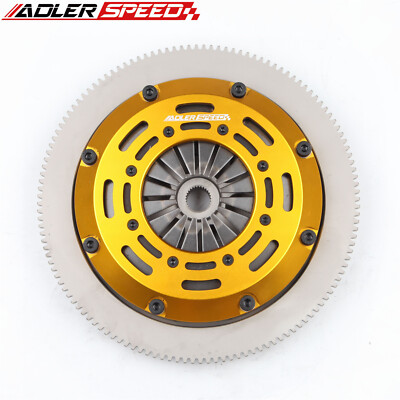 RACE CLUTCH KIT TWIN DISC + FLYWHEEL FOR 99-06 VW BEETLE GOLF JETTA 2.0L MK4 GAS