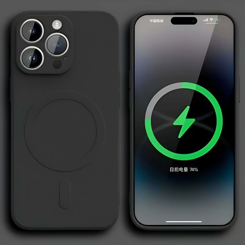 Silikonowe etui magnetyczne do Apple iPhone 13,14,15 - miękkie i modne - Zdjęcie 26 z 36