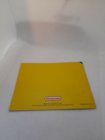 Mario Und Yoshi NES Nintendo Entertainment System Anleitung Booklet ⚡Versand