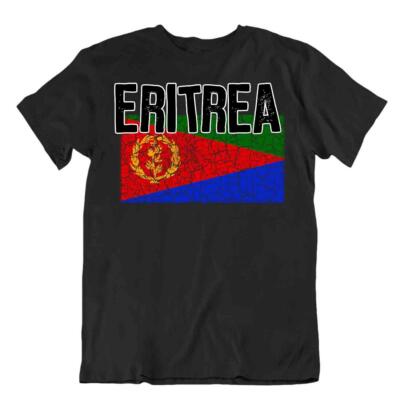 Eritrea Souvenir Reise Geschenk Patriot Tourismus Tradition Bluse T-Shirt Mode