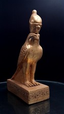Ancient Egyptian Antiquities of Horus Falcon Statue Pharaonic Underworld Rare BC