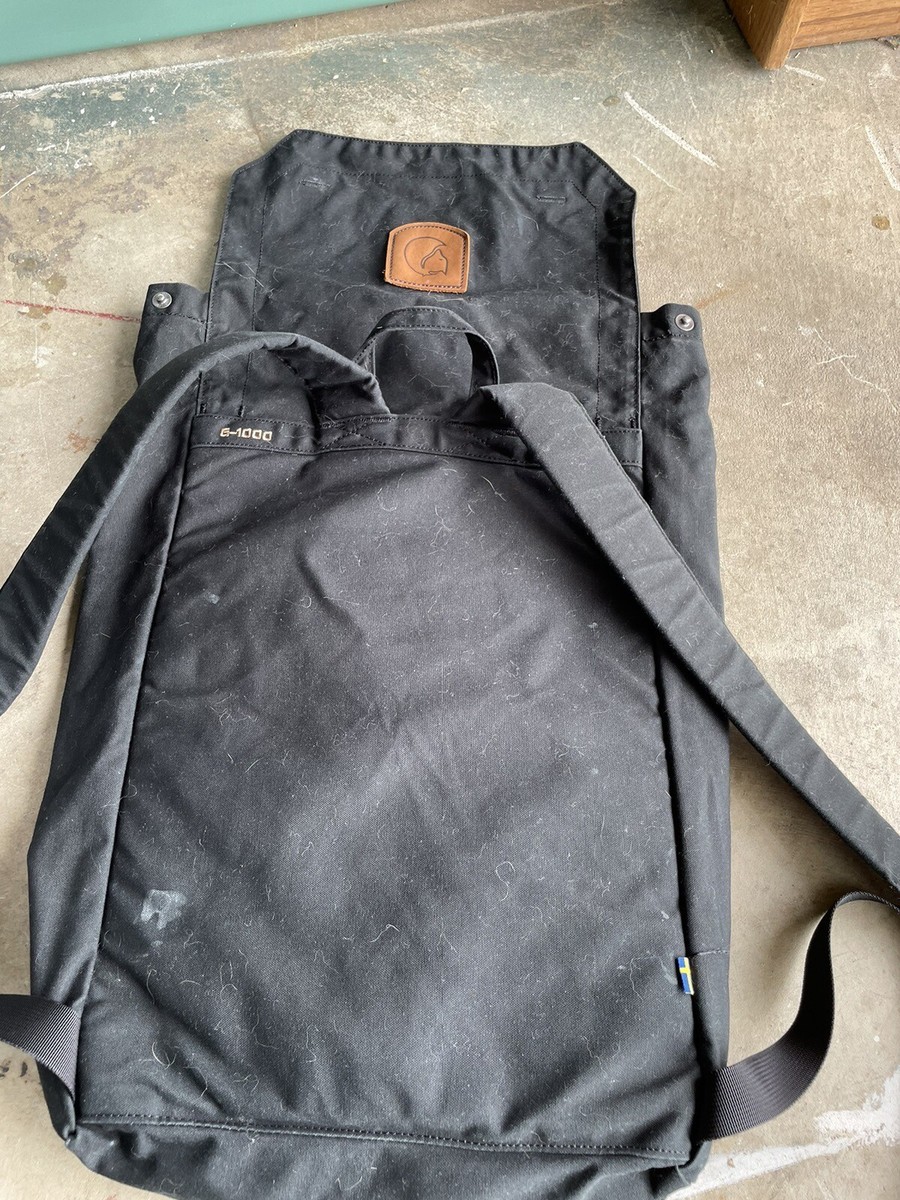 Fjällräven Foldsack No.1/ Black Foldsack No. 1 - Fjällräven