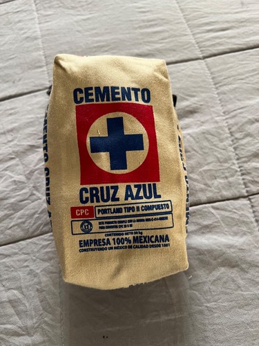MOCHILITA TIPO CANGURERA CRUZ AZUL TIPO BULTO DE CEMENTO BLUE AND BROWN - Picture 9 of 16