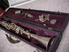 Bb silver metal clarinet repad service - Pedler, CONN, King and others