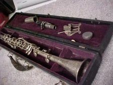 Bb silver metal clarinet repad service - Pedler, CONN, King and others