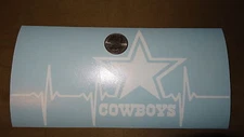 Dallas Cowboys Life car decal  