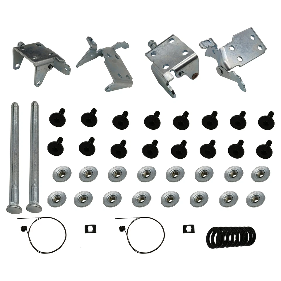 Front Upper Door Hinge Repair Kit Left Right for GMC Cadillac Chevy 1988 - 2002 - Изображение 2 из 4