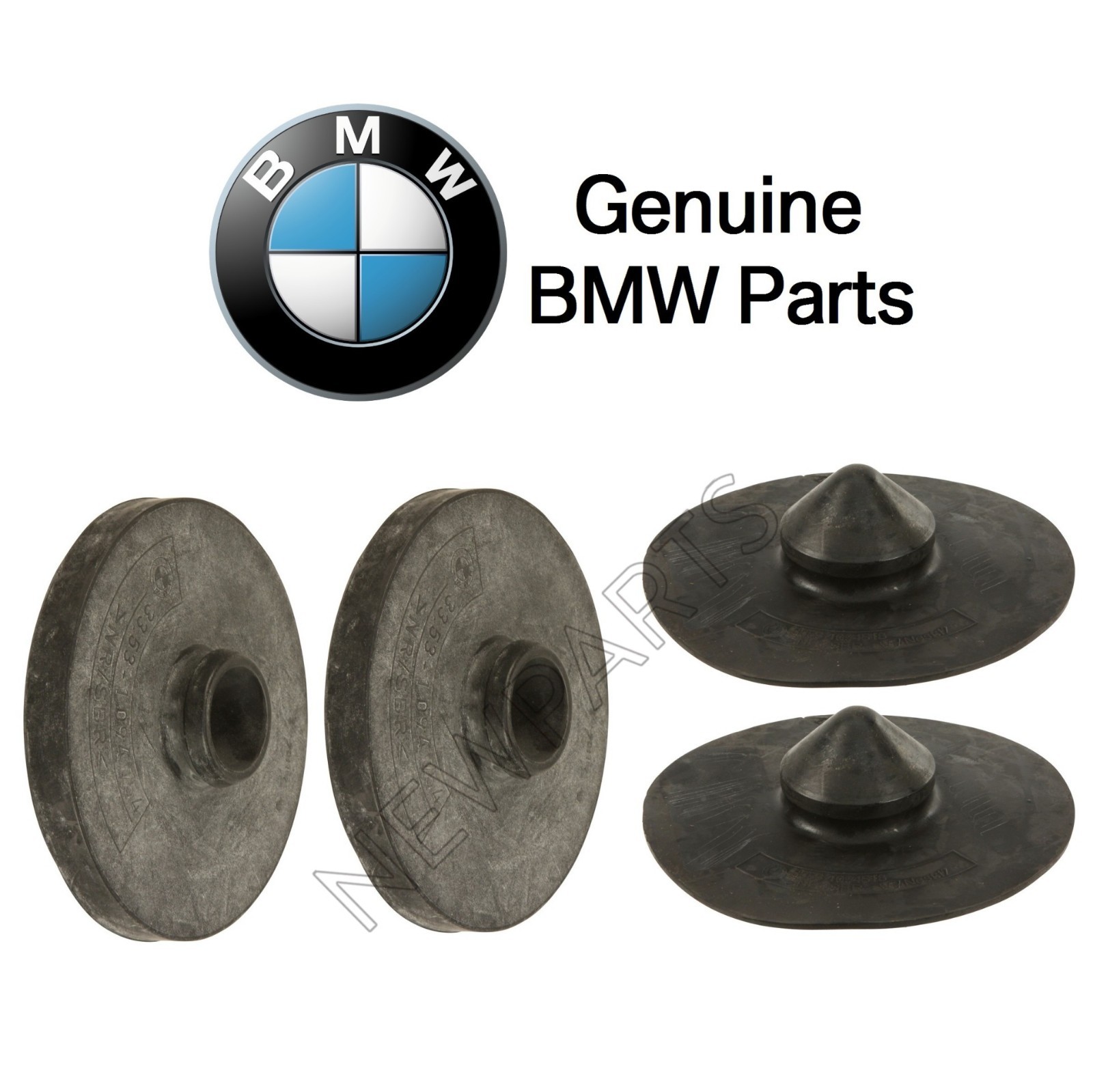 For BMW E46 325Xi 330Xi Rear Upper & Lower Coil Spring Shim Pads 