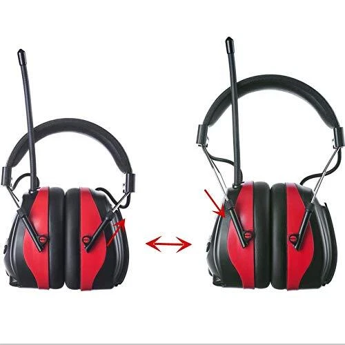 Bluetooth Hearing Protection Headphones with FM AM Radio，25dB NRR Rechargeabl... - Image 4 of 4